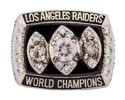 1983 Los Angeles Raiders Super Bowl XVIII Championship Player Ring - Kenny King 